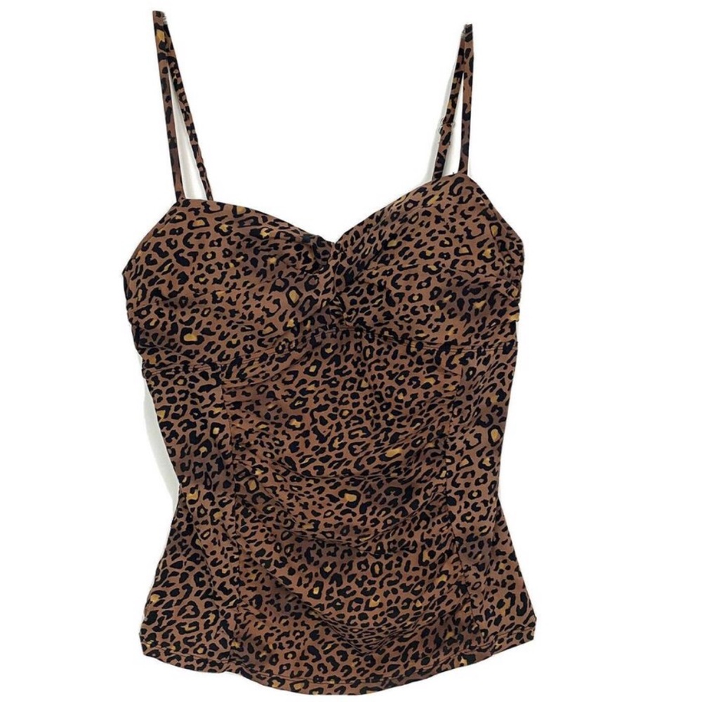 Spanx Leopard Love Your Assets Camisole or Tankini